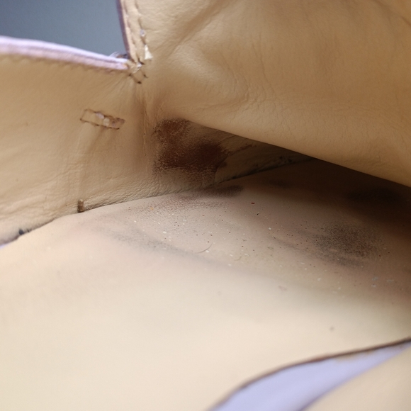 KATE SPADE NY LANA MULES LILAC LEATHER SZ 7.5 - Picture 13 of 16